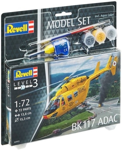 Helikopter BK117 ADAC - Revell